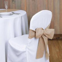 Load image into Gallery viewer, Polyester Banquet Chair Cover White