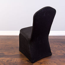 Load image into Gallery viewer, Rose Embossed Stretch Banquet Chair Cover (5 Colors)