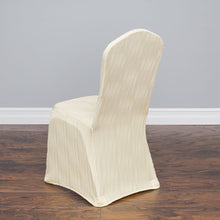 Load image into Gallery viewer, Wavy Stretch Banquet Chair Cover (9 Colors)