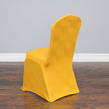 Load image into Gallery viewer, Wavy Stretch Banquet Chair Cover (9 Colors)