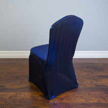 Load image into Gallery viewer, Shimmering Stretch Banquet Chair Cover (2 Colors)
