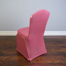 Load image into Gallery viewer, Shimmering Stretch Banquet Chair Cover (2 Colors)