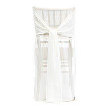 Load image into Gallery viewer, Chiffon Chiavari Chair Cover Strawberry Ice
