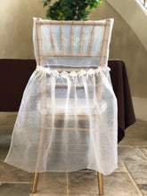 Load image into Gallery viewer, Pixie Organza Chiavari Chair Cover Lavender
