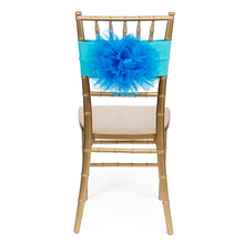 Load image into Gallery viewer, Camellia Organza Chair Sash 4/Pack