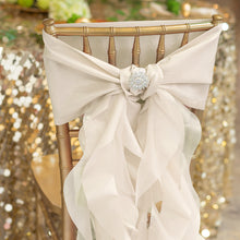 Load image into Gallery viewer, Curly Willow Taffeta Chair Sash (9 Colors)