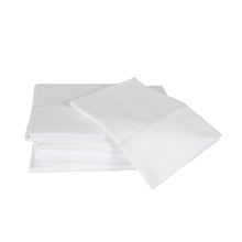 Load image into Gallery viewer, Hotel Selection 500 Thread Count Cotton White Sheet Set - Full Size