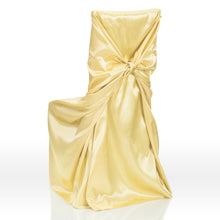 Load image into Gallery viewer, Satin Universal Chair Cover 1/Pack (11 Colors)
