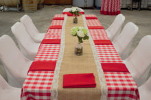 Load image into Gallery viewer, 60 X 126 in. Rectangular Tablecloth Checkered (4 Colors)