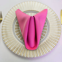 Load image into Gallery viewer, 20 in. Polyester Napkins Fuchsia (1 Dozen)