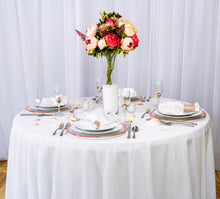 Load image into Gallery viewer, 120 in. Round Sequin Tablecloth (9 Colors)