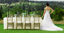 Load image into Gallery viewer, 90 X 156 in. Rectangular with Round Corners Polyester Tablecloth (20 Colos)