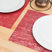 Load image into Gallery viewer, Shimmer Burlap Placemats 2/Pack (2 Colors)