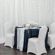 Load image into Gallery viewer, Wavy Stretch Banquet Chair Cover (9 Colors)