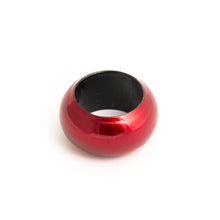 Load image into Gallery viewer, Red Acrylic Napkin Rings (4 Pack)