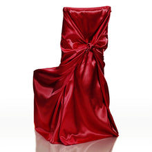 Load image into Gallery viewer, Satin Universal Chair Cover 1/Pack (11 Colors)