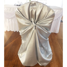 Load image into Gallery viewer, Satin Universal Chair Cover 1/Pack (11 Colors)