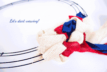 Load image into Gallery viewer, 2 yd. Burlap Ribbon Roll Red