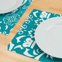 Load image into Gallery viewer, 13 X 19 in. Vintage Royalty Cotton Placemats 4/Pack (8 Colors)