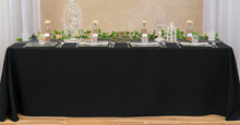 Load image into Gallery viewer, 90 X 156 in. Rectangular with Round Corners Polyester Tablecloth (20 Colos)
