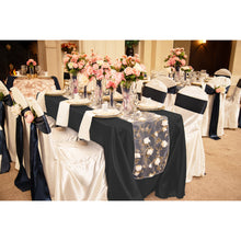 Load image into Gallery viewer, 90 X 132 in. Rectangular with Round Corners Polyester Tablecloth (20 Colors)