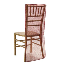 Load image into Gallery viewer, Chiavari Chair Cover Web Organza (5 Colors)