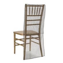 Load image into Gallery viewer, Chiavari Chair Cover Web Organza (5 Colors)