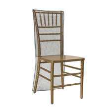 Load image into Gallery viewer, Chiavari Chair Cover Web Organza (5 Colors)