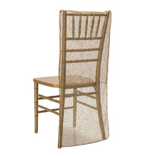 Load image into Gallery viewer, Chiavari Chair Cover Web Organza (5 Colors)
