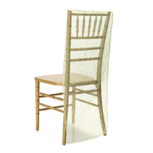 Load image into Gallery viewer, Chiavari Chair Cover Web Organza (5 Colors)