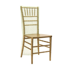 Load image into Gallery viewer, Chiavari Chair Cover Web Organza (5 Colors)