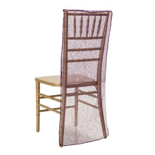 Load image into Gallery viewer, Chiavari Chair Cover Web Organza (5 Colors)