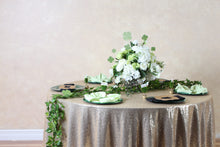 Load image into Gallery viewer, 120 in. Round Sequin Tablecloth (9 Colors)