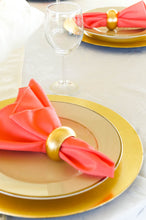 Load image into Gallery viewer, Acrylic Napkin Rings 4/Pack (2 colors)