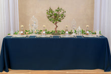 Load image into Gallery viewer, 90 X 156 in. Rectangular with Round Corners Polyester Tablecloth (20 Colos)