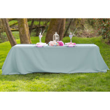 Load image into Gallery viewer, 90 X 156 in. Rectangular with Round Corners Polyester Tablecloth (20 Colos)