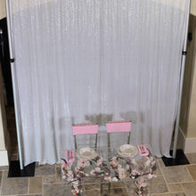 Load image into Gallery viewer, 10 x 10 ft. Sequin Backdrop Draping (3 Colors)
