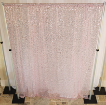 Load image into Gallery viewer, 10 x 10 ft. Sheer Sequin Backdrop Draping (4 Colors)
