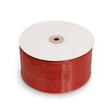 Load image into Gallery viewer, 2 3/4 in. X 100 yd. Sheer Organza Ribbon (3 Colors)
