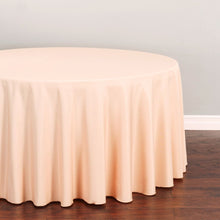 Load image into Gallery viewer, 120 In. Round Polyester Tablecloth (20 Colors)
