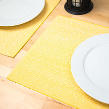 Load image into Gallery viewer, 13 X 18 in. Cotton Ribbed Placemats 4/Pack (3 Patterns)
