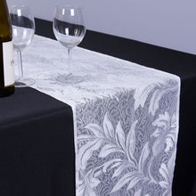 Load image into Gallery viewer, 14 X 108 in. Foliage Table Runner Lime With White

