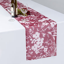 Load image into Gallery viewer, 14 X 108 in. Foliage Table Runner Lime With White
