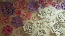Load image into Gallery viewer, 11 in. Foam Camellia Wallflower
