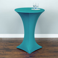 Load image into Gallery viewer, 30 in. Round Stretch Cocktail Tablecloth (10 Colors)
