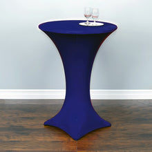 Load image into Gallery viewer, 30 in. Round Stretch Cocktail Tablecloth (10 Colors)
