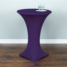 Load image into Gallery viewer, 30 in. Round Stretch Cocktail Tablecloth (10 Colors)
