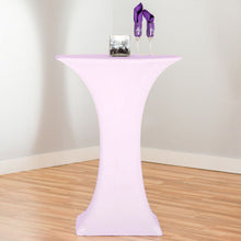 Load image into Gallery viewer, 30 in. Round Stretch Cocktail Tablecloth (10 Colors)
