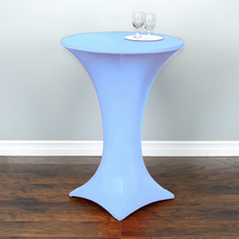 Load image into Gallery viewer, 30 in. Round Stretch Cocktail Tablecloth (10 Colors)
