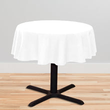 Load image into Gallery viewer, 51 in. Round Cotton-Feel Tablecloth
